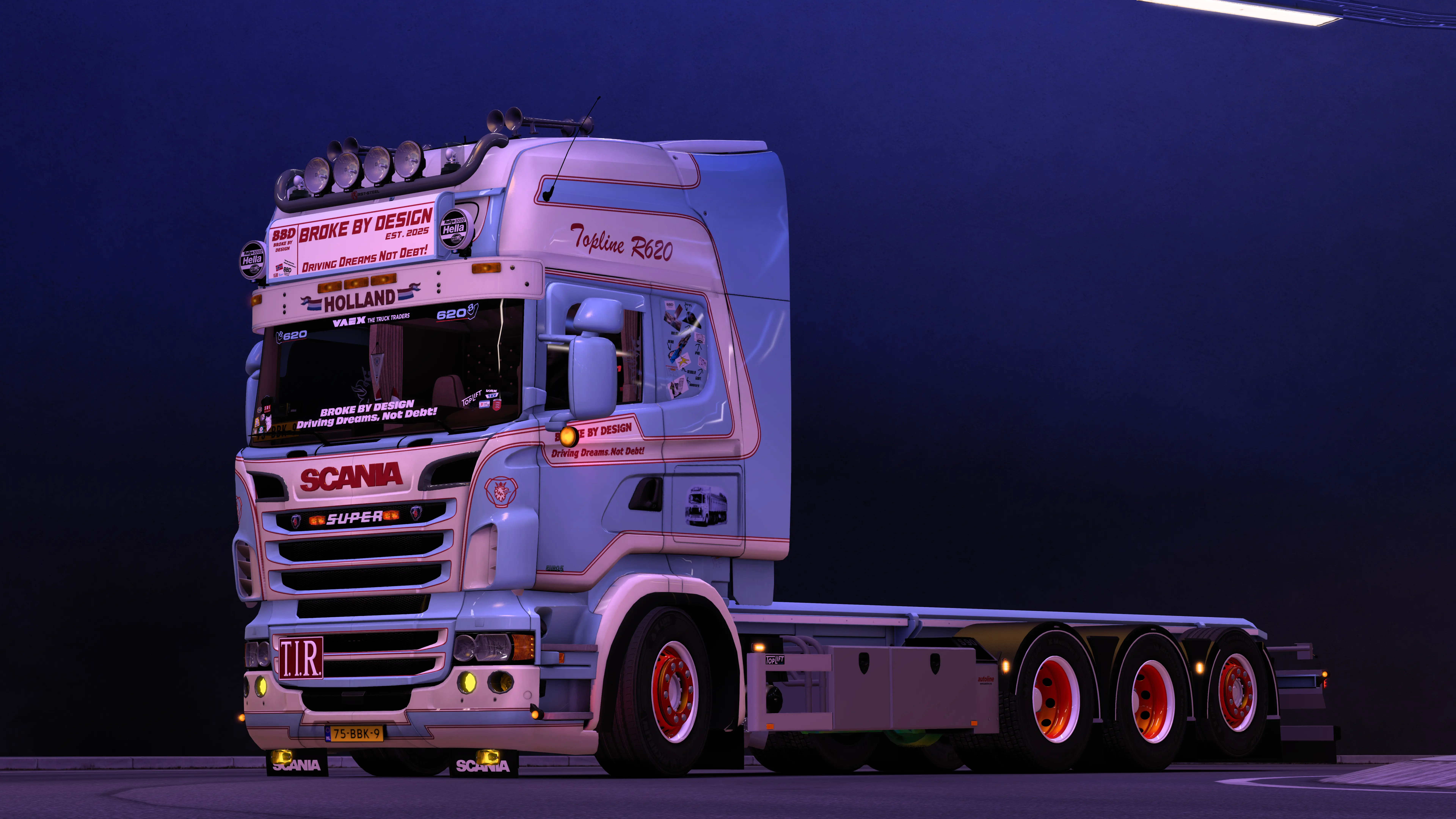 Italian style truck